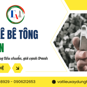 Con kê bê tông Thế An - Bền chắc, đúng tiêu chuẩn, giá cạnh tranh