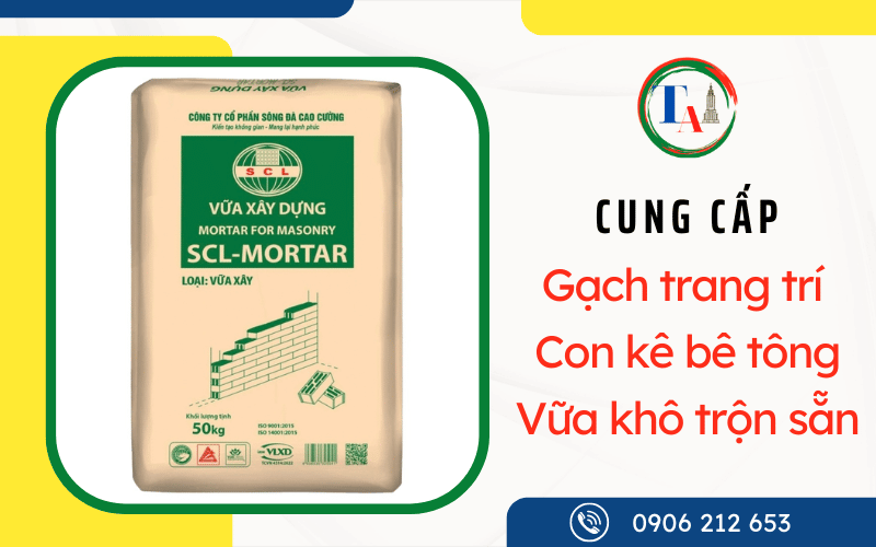 Vữa khô trộn sẵn