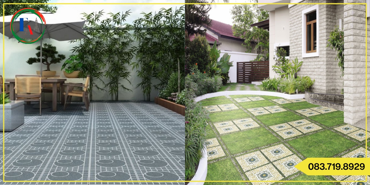 Lưu ý quan trọng khi chọn mua gạch sân vườn tại quận 6