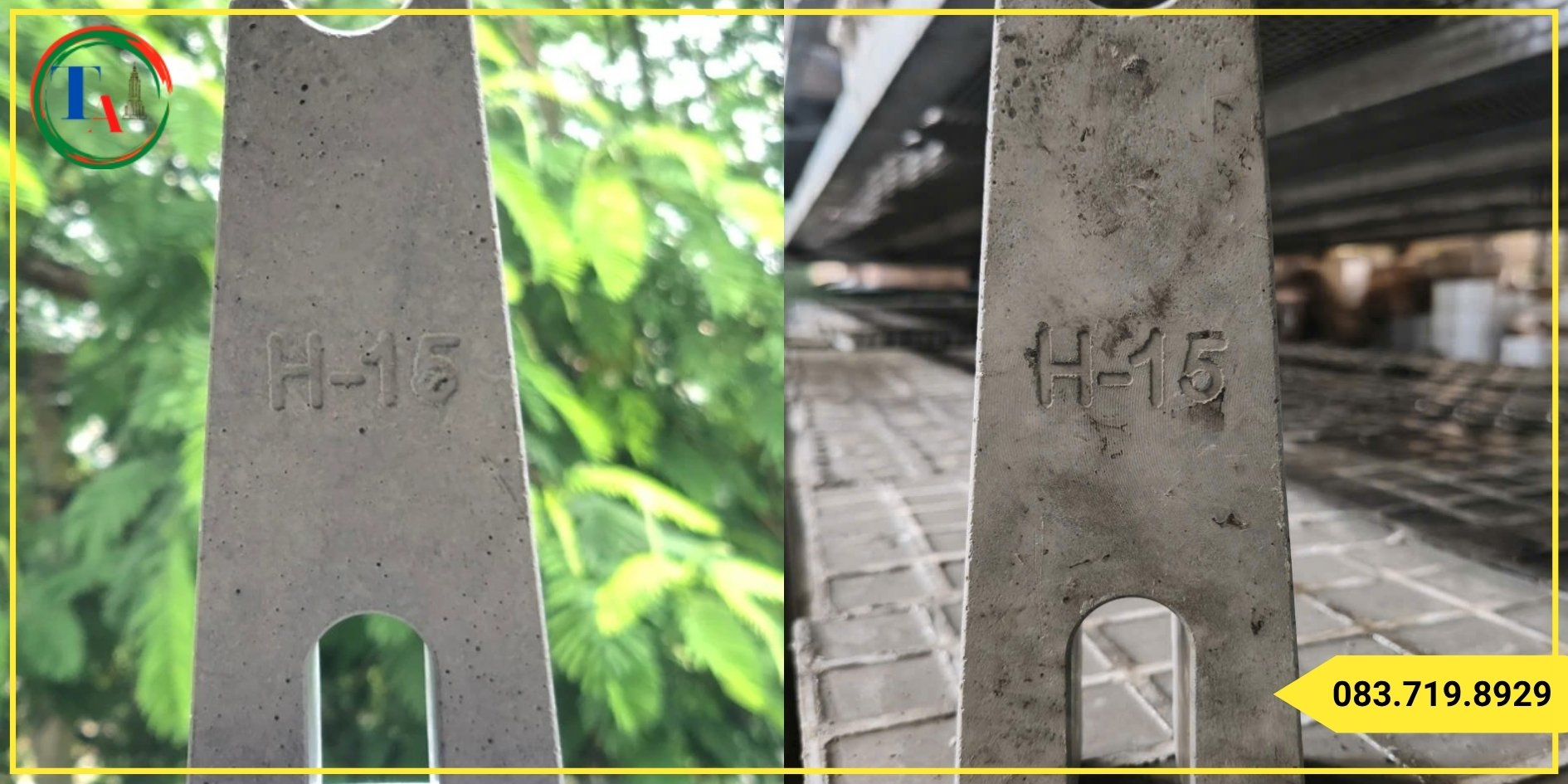 Con kê bê tông sàn trên H15 là gì?