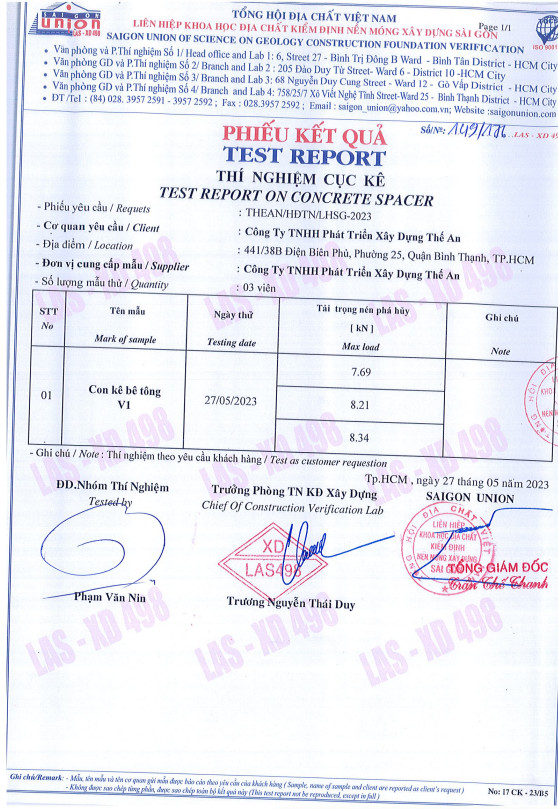 Vật Tư Xây Dựng Thế An