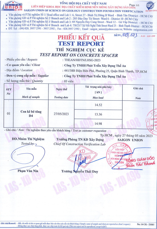 Vật Tư Xây Dựng Thế An
