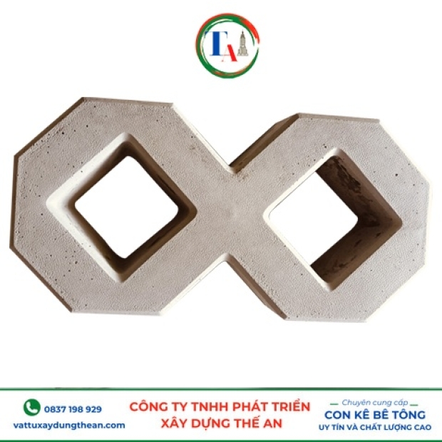 Gạch trồng cỏ 2 lỗ
